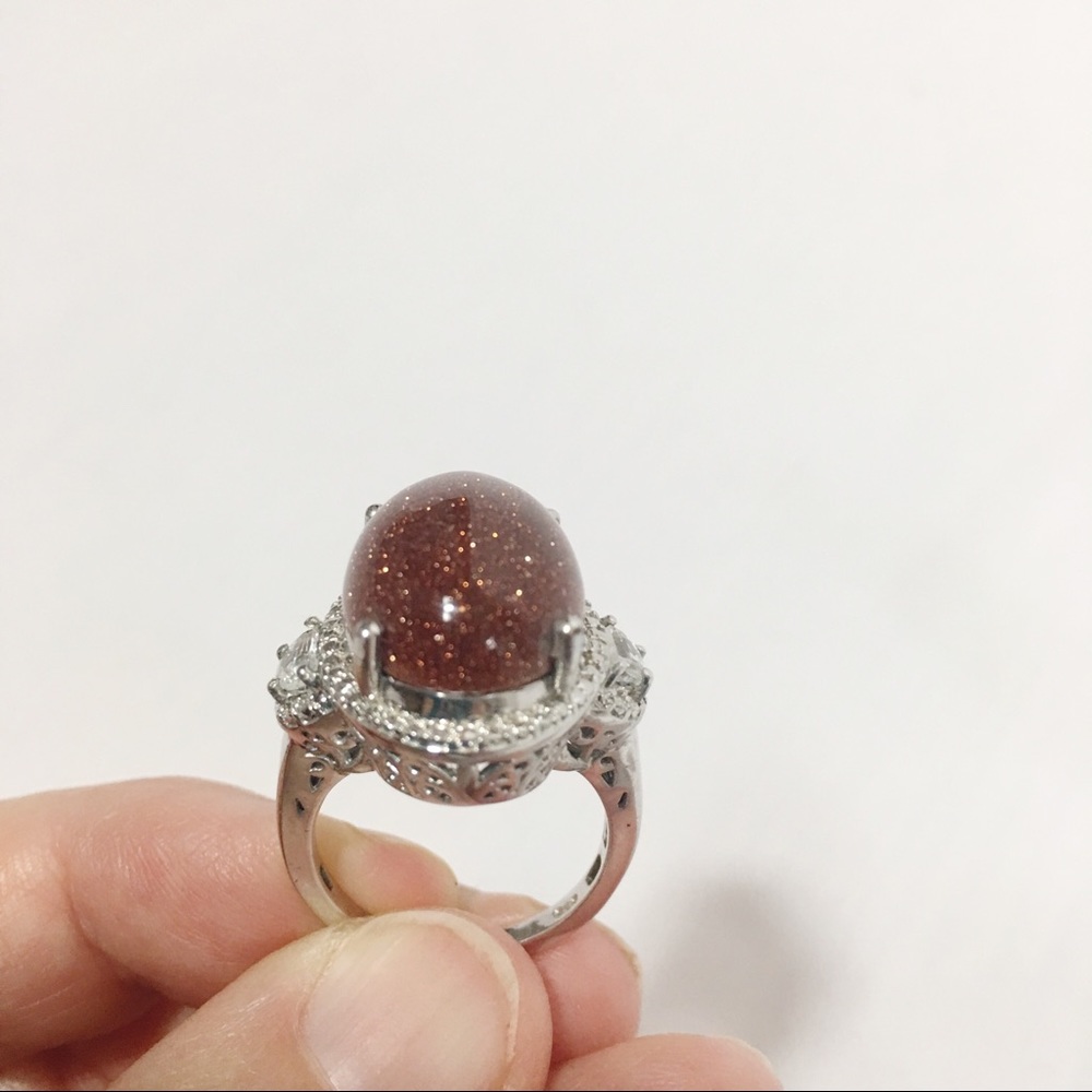 GOLDSTONE GALAXY RING - Picture 4 of 6